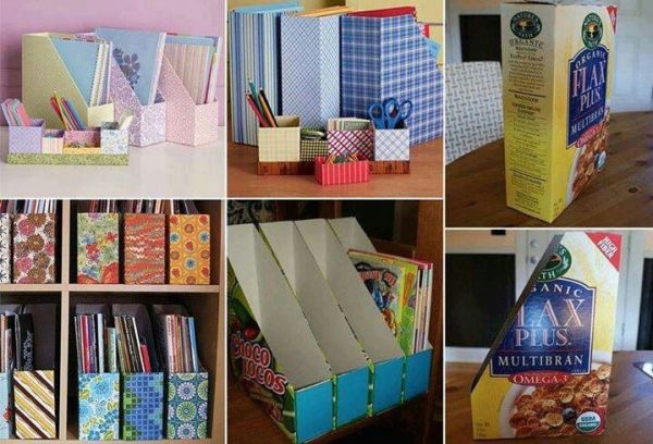 cereal box organizer