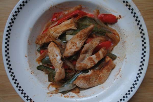 microwave chicken fajitas recipe